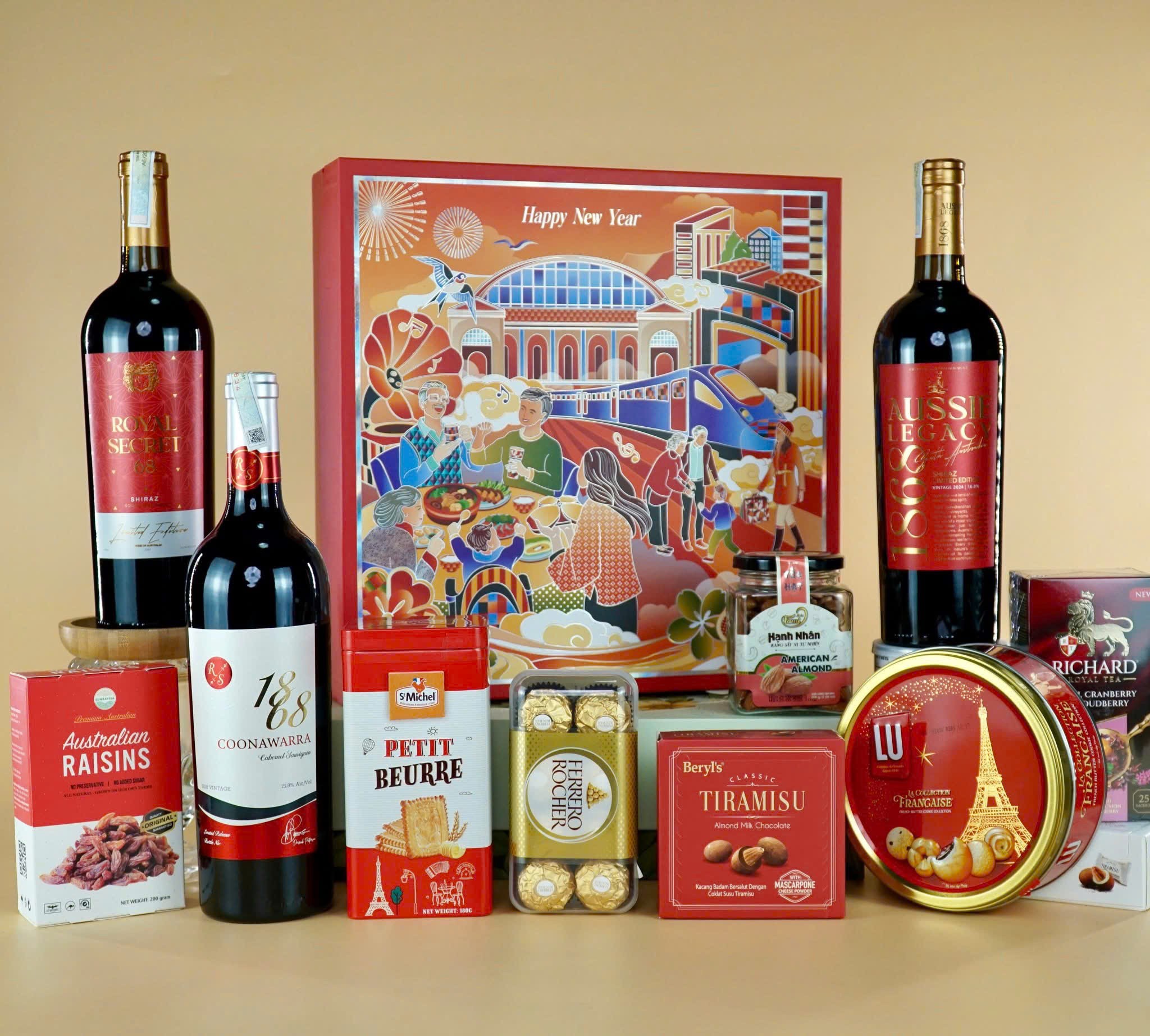 Xu Hướng Quà Tết Rượu Vang Được Ưa Chuộng Dịp Tết Nguyên Đán 2026