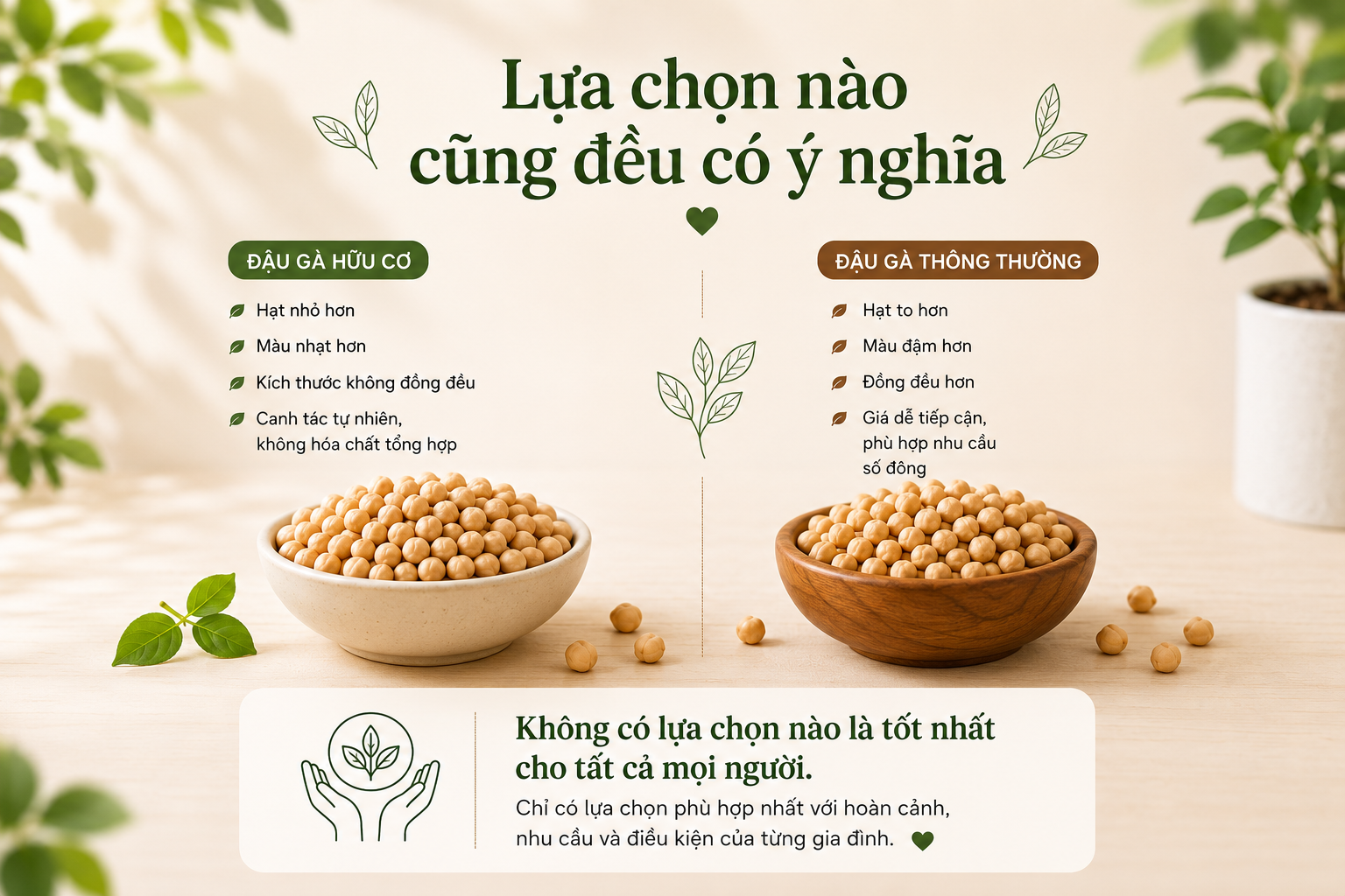 VÌ SAO THỰC PHẨM HỮU CƠ THƯỜNG KHÔNG ĐẸP MẮT?