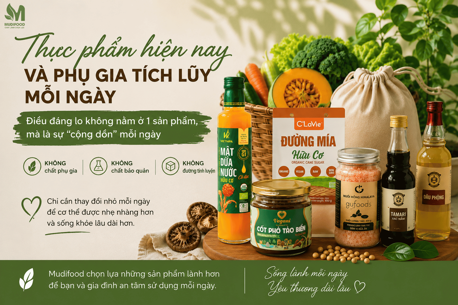 THỰC PHẨM HIỆN NAY VÀ CÂU CHUYỆN PHỤ GIA TÍCH LŨY MỖI NGÀY