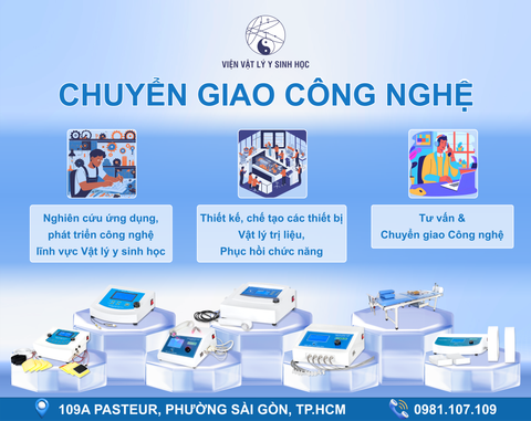 TƯ VẤN, CHUYỂN GIAO CÔNG NGHỆ THIẾT BỊ VẬT LÝ TRỊ LIỆU - PHỤC HỒI CHỨC NĂNG