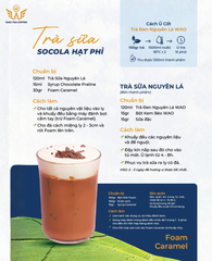 TRÀ SỮA SOCOLA HẠT PHỈ