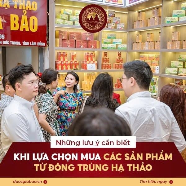 Những lưu ý khi lựa chọn các sản phẩm từ đông trùng hạ thảo