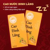 Cao đinh lăng hỗ trợ ngủ ngon - giảm căng thẳng hiệu quả
