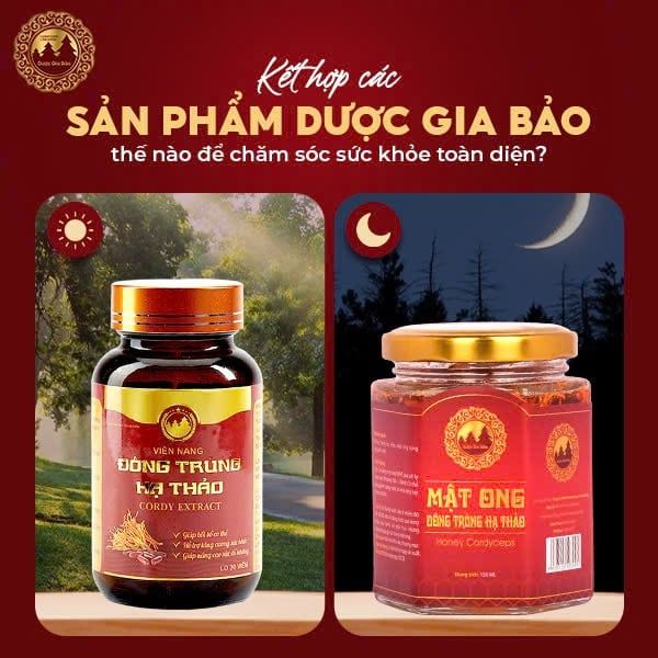 Kết hợp các sản phẩm Dược Gia Bảo để chăm sóc sức khỏe toàn diện