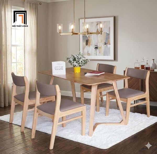 bàn ăn, bộ bàn ăn 4 ghế, set bàn ăn phòng bếp gia đình, bàn ghế ăn xinh xắn, bộ bàn ăn 1m2 4 chỗ ngồi, bàn ghế ăn