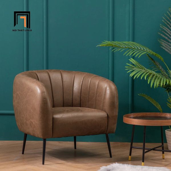 sofa, ghế sofa, sofa đơn da công nghiệp, sofa đơn sang trọng, sofa đơn bọc da nhỏ gọn, sofa đơn văn phòng