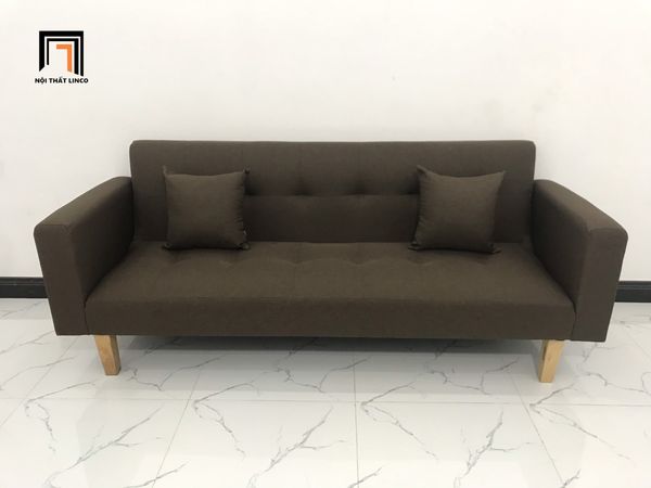 sofa, ghế sofa, bộ ghế sofa nâu đậm, sofa giá rẻ, sofa phòng khách, bộ ghế sofa vải bố, set ghế sofa 2m