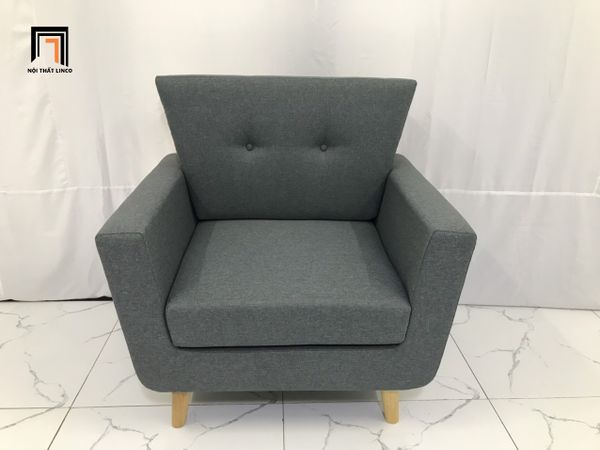 sofa, ghế sofa, sofa đơn xám lông chuột, sofa đơn 1 nệm ngồi, sofa đơn giá rẻ, sofa đơn văn phòng làm việc
