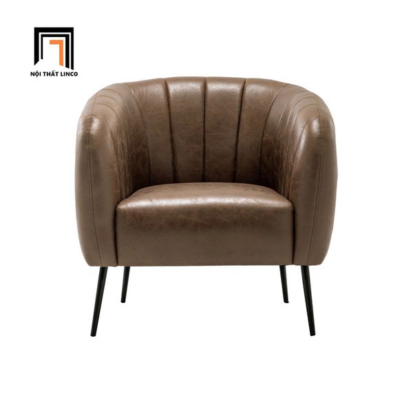 sofa, ghế sofa, sofa đơn da công nghiệp, sofa đơn sang trọng, sofa đơn bọc da nhỏ gọn, sofa đơn văn phòng