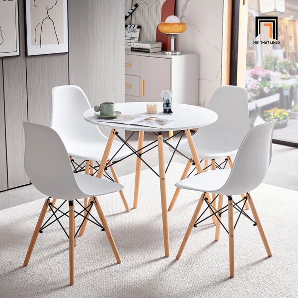 bàn ăn, bộ bàn ăn tròn 4 ghế nhựa, set bàn ghế ăn nhỏ gọn, bộ bàn ăn giá rẻ, bộ bàn ghế ăn màu trắng