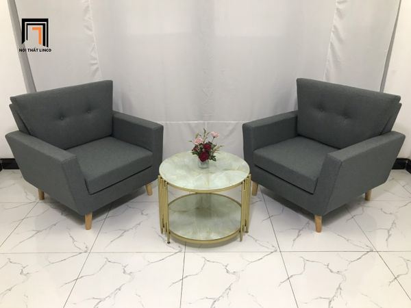 sofa, ghế sofa, sofa đơn xám lông chuột, sofa đơn 1 nệm ngồi, sofa đơn giá rẻ, sofa đơn văn phòng làm việc