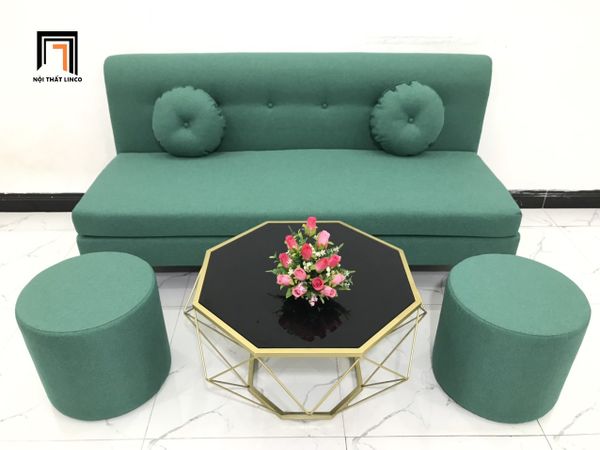 sofa, ghế sofa, bộ ghế sofa băng xanh ngọc, set ghế sofa giá rẻ, sofa băng 1m7, sofa phòng khách gia đình