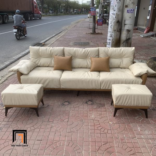 sofa băng cong, sofa văng, sofa da 2m3, sofa băng sang trọng, ghế sofa băng hiện đại, ghế sofa văn phòng
