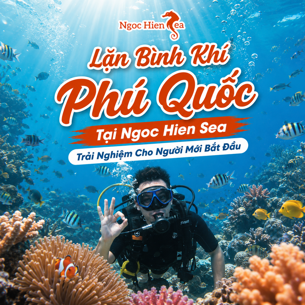 Lặn Bình Khí Phú Quốc Tại Ngoc Hien Sea Trải Nghiệm Cho Người Mới Bắt Đầu