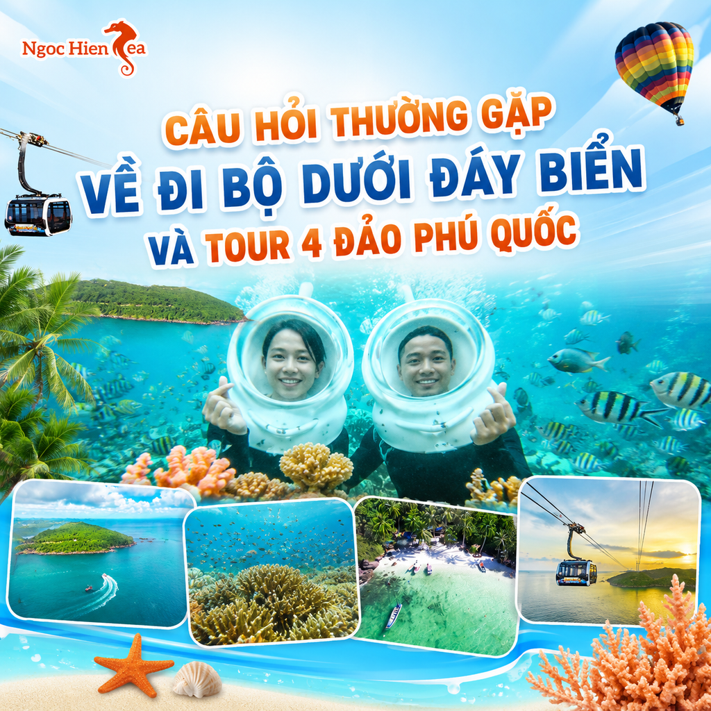 Câu Hỏi Thường Gặp Về Đi Bộ Dưới Đáy Biển Và Tour 4 Đảo Phú Quốc