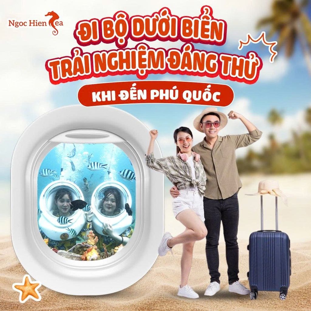 Tour Đi Bộ Dưới Biển Đảo Ngọc: Lựa Chọn Hoàn Hảo Cho Kỳ Nghỉ Lãng Mạn