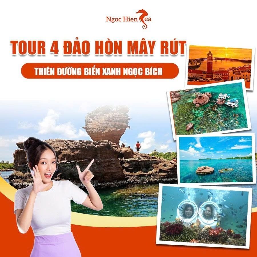 Tour 4 Đảo Phú Quốc: Khám Phá Hòn Mây Rút Và Thiên Đường Biển Xanh Ngọc Bích