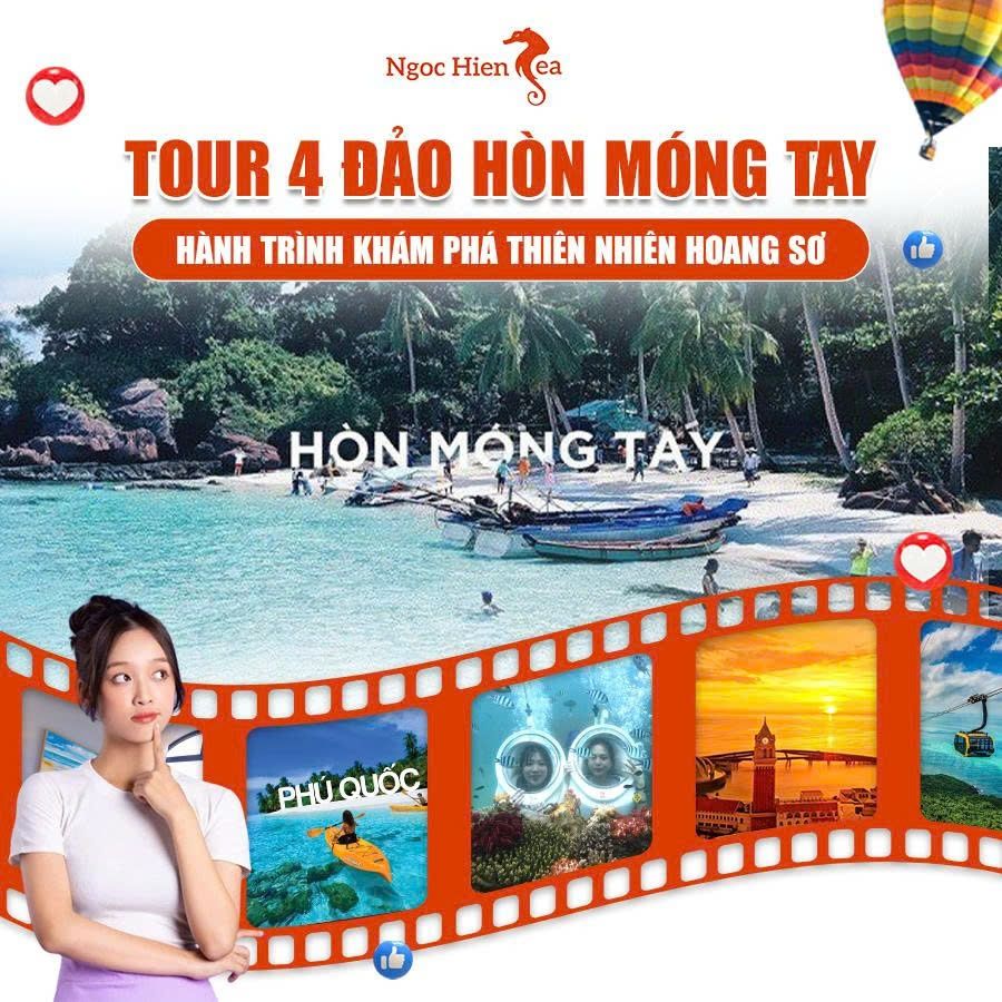 Tour 4 Đảo Hòn Móng Tay: Hành Trình Khám Phá Thiên Nhiên Hoang Sơ