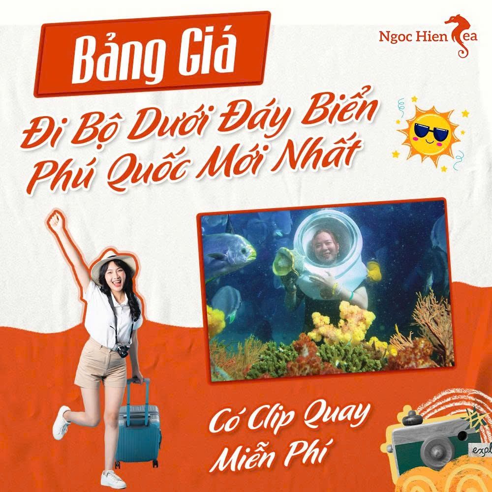 Giá Vé Đi Bộ Dưới Đáy Biển Phú Quốc: Ưu Đãi Hấp Dẫn Cho Nhóm Lớn
