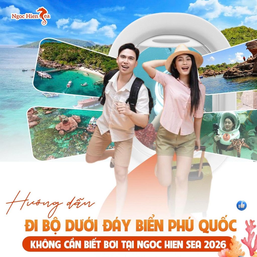 Hướng Dẫn Đi Bộ Dưới Đáy Biển An Toàn, Không Cần Biết Bơi Ở Phú Quốc