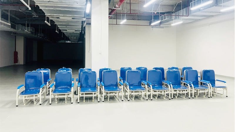 Ghế giường bệnh viện cho người nuôi bệnh – Giải pháp nghỉ ngơi tiêu chuẩn