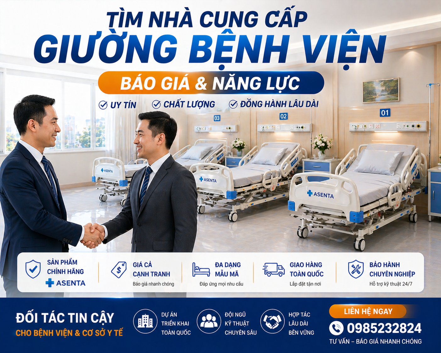 Tìm nhà cung cấp giường bệnh viện uy tín