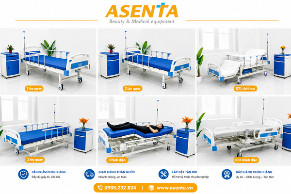 Giường bệnh nhân đa năng cho bệnh viện