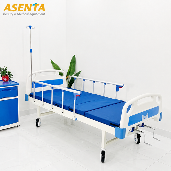 Giường bệnh nhân 2 tay quay chỉnh cơ HM-MB02-T01