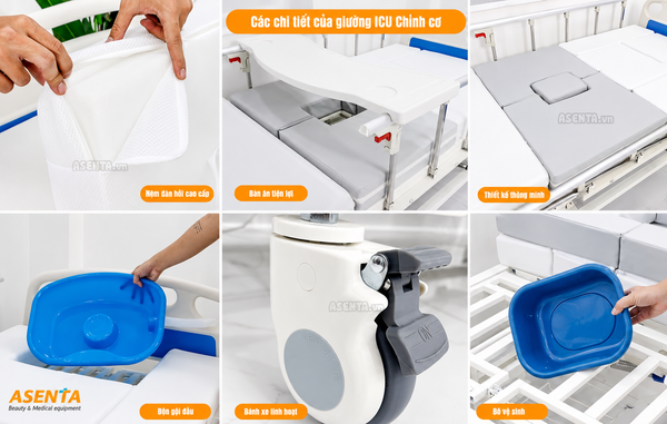 Phụ kiện của giường ICU