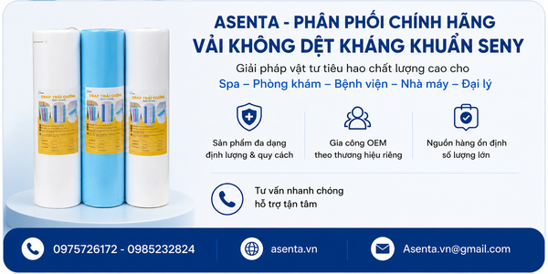 Asenta cung cấp vải không dệt chính hãng