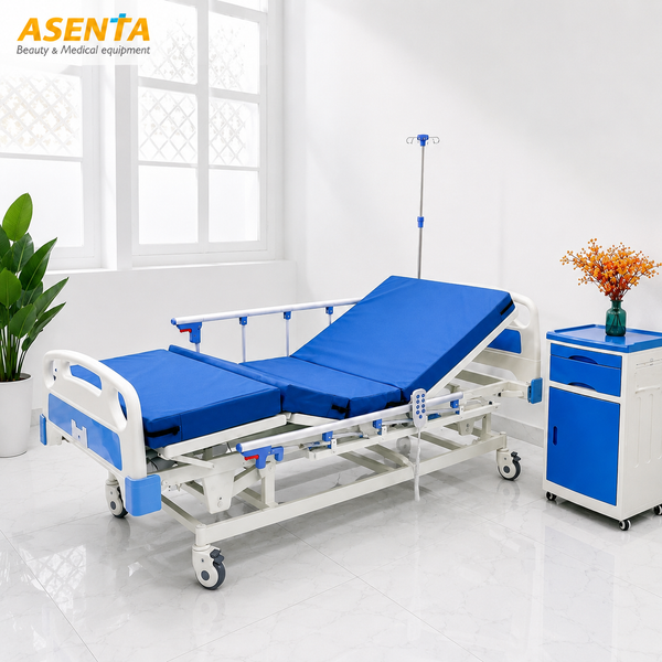 Giường bệnh nhân 2 chức năng chỉnh điện HM-EB02-T03