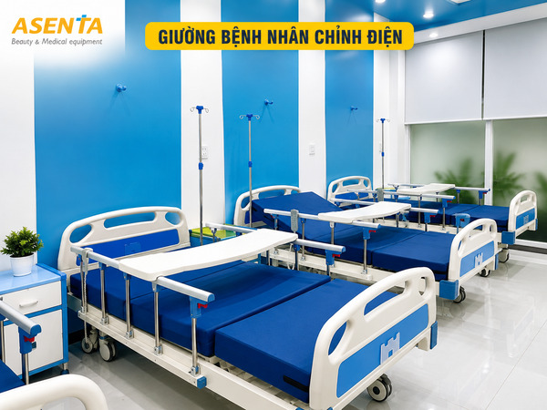 Giường bệnh nhân chỉnh điện