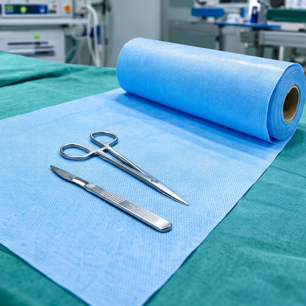 Miếng lót dụng cụ y tế bằng vải không dệt Seny - định lượng 40gsm