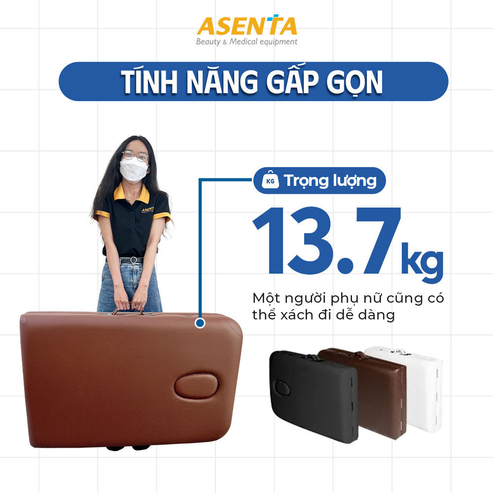 Giường vali di động có thể xếp gọn, và mang đi nhẹ nhàng