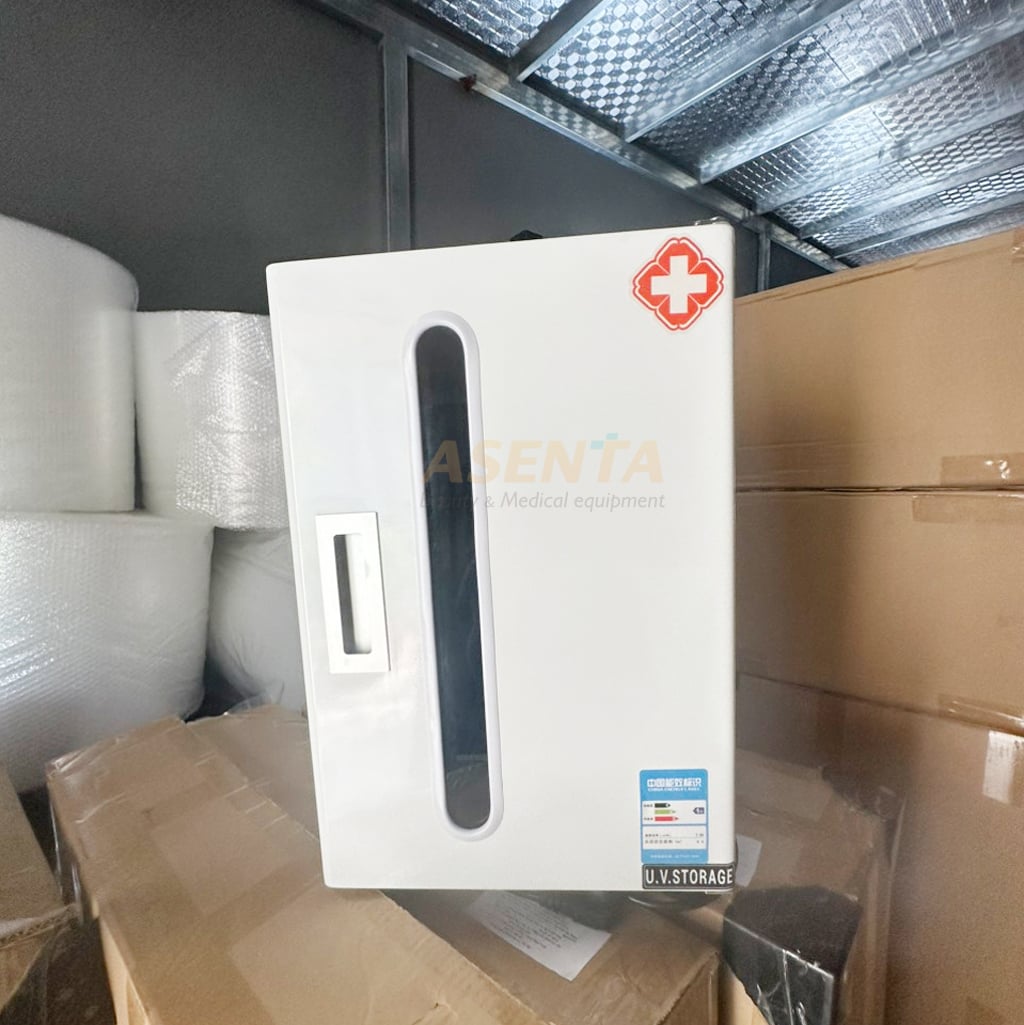 Tủ tiệt trùng tia UV 16 khay sử dụng trong nha khoa, y tế