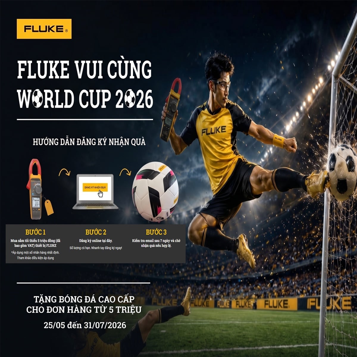 FLUKE Vui Cùng World Cup 2026 - ANPHACO