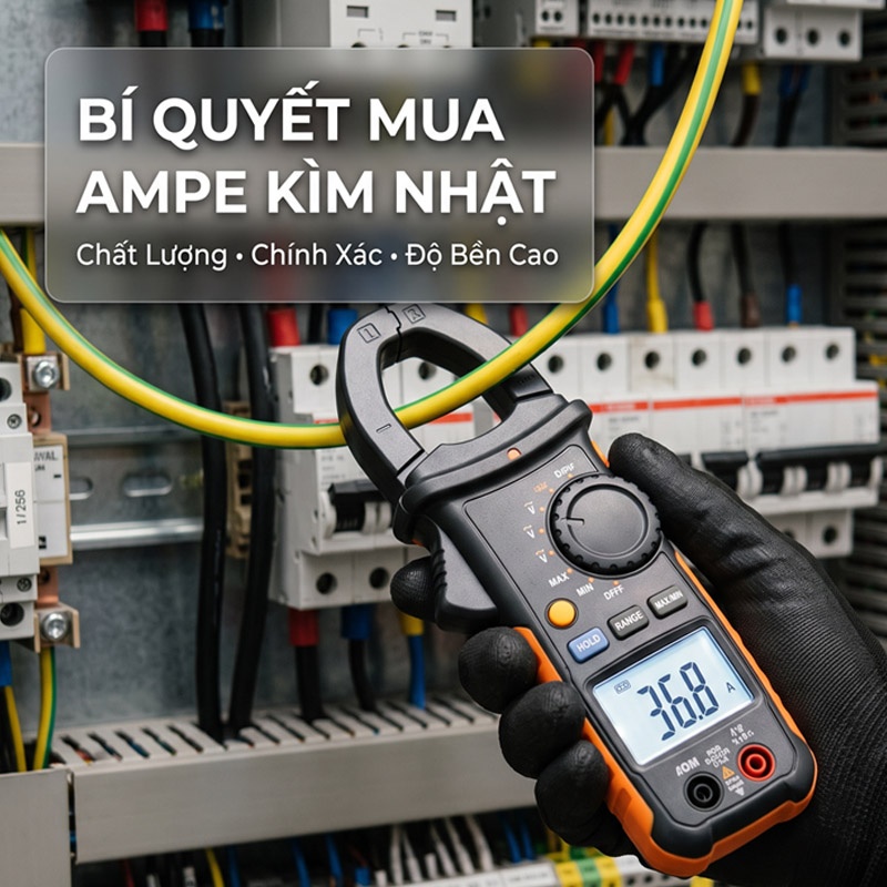 Bí quyết mua Ampe kìm nội địa Nhật chính hãng giá tốt