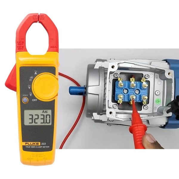 Cách đo điện trở cuộn dây motor bằng Ampe kìm trên động cơ 3 pha