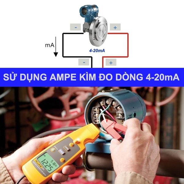 Cách dùng Ampe kìm đo dòng 4-20mA