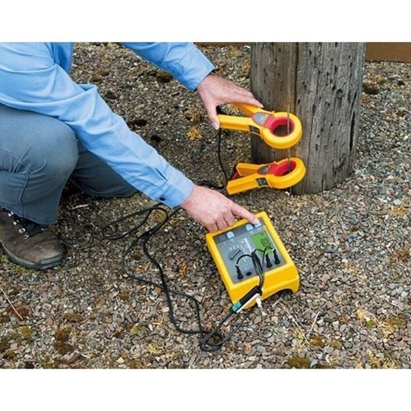Cách đo điện trở đất bằng Ampe kìm đo điện trở đất