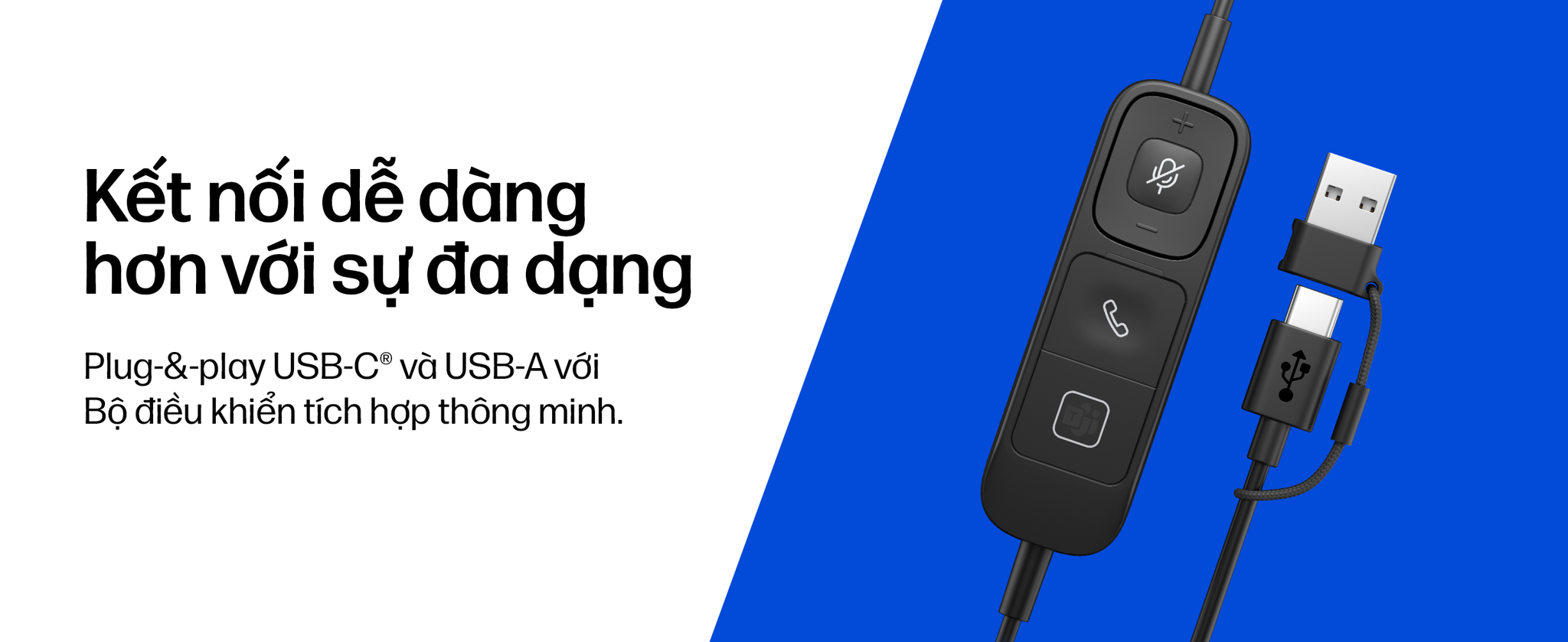 Tai nghe ANC có dây hai bên tai USB HP Poly Mission 825 (C01FQAA)