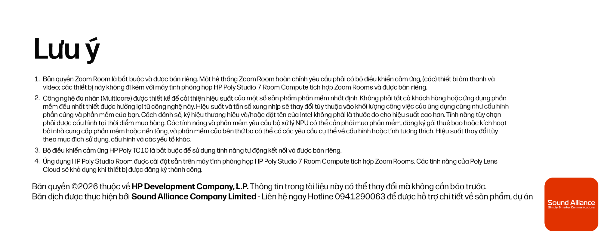 Máy tính hỗ trợ họp trực tuyến HP Poly Studio 7&nbsp;Room Compute tích hợp sẵn Zoom&nbsp;Rooms