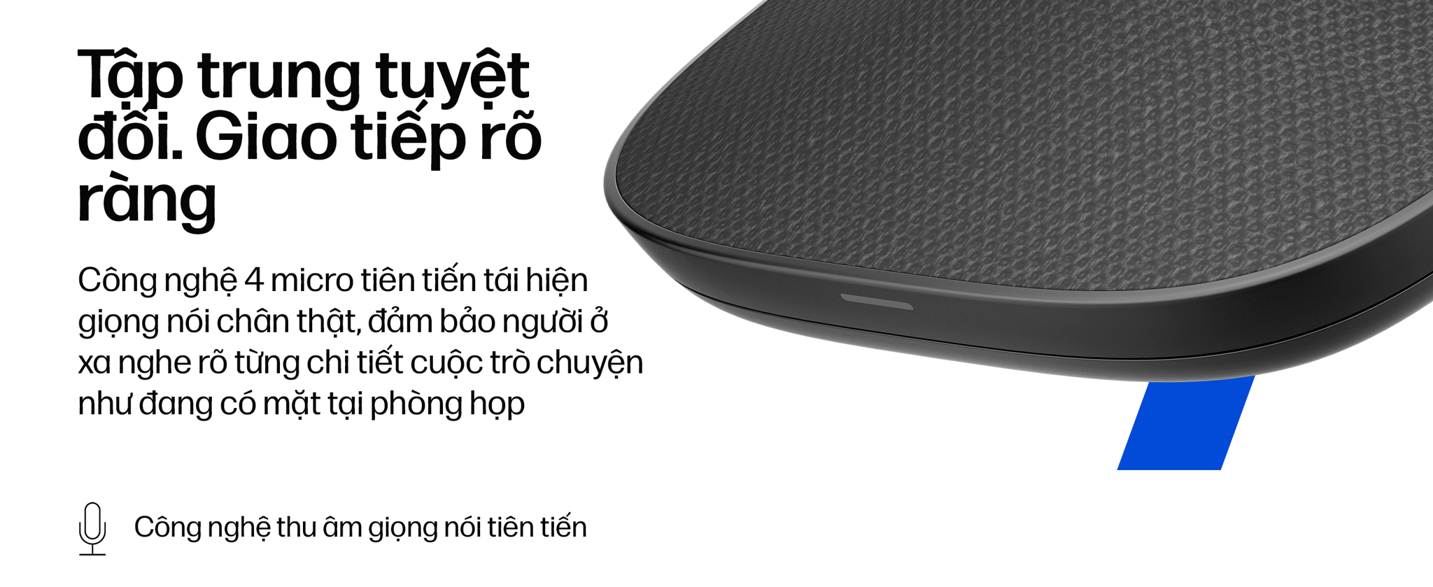 Hệ thống Microphone mở rộng Poly Studio A2 là giải pháp mới nhất được HP Poly cho ra mắt vào tháng 06.2025 với thiết kế hoàn toàn khác biệt đi kèm phương thức kết nối hoàn toàn mới trong hệ sinh thái các sản phẩm của Poly mà chúng ta đã biết đến&nbsp;trước đây, đó là&nbsp;chuẩn cáp kết nối JST - Phoenix.