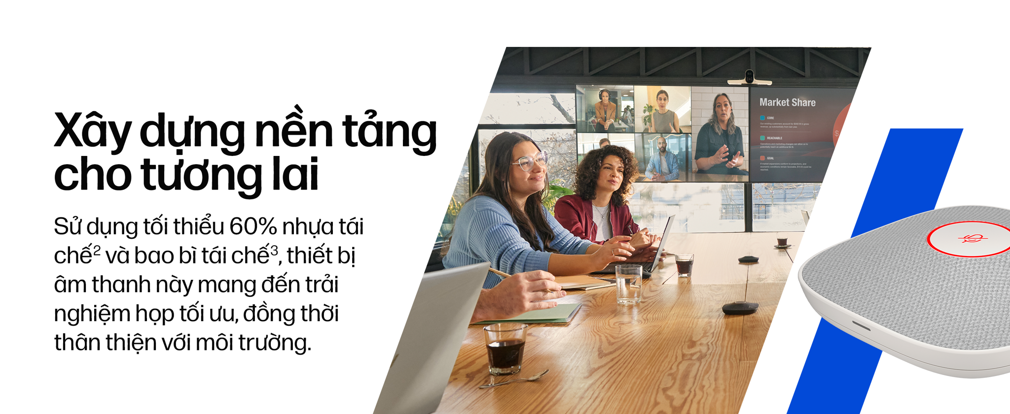 Hệ thống Microphone mở rộng Poly Studio A2 là giải pháp mới nhất được HP Poly cho ra mắt vào tháng 06.2025 với thiết kế hoàn toàn khác biệt đi kèm phương thức kết nối hoàn toàn mới trong hệ sinh thái các sản phẩm của Poly mà chúng ta đã biết đến&nbsp;trước đây, đó là&nbsp;chuẩn cáp kết nối JST - Phoenix.