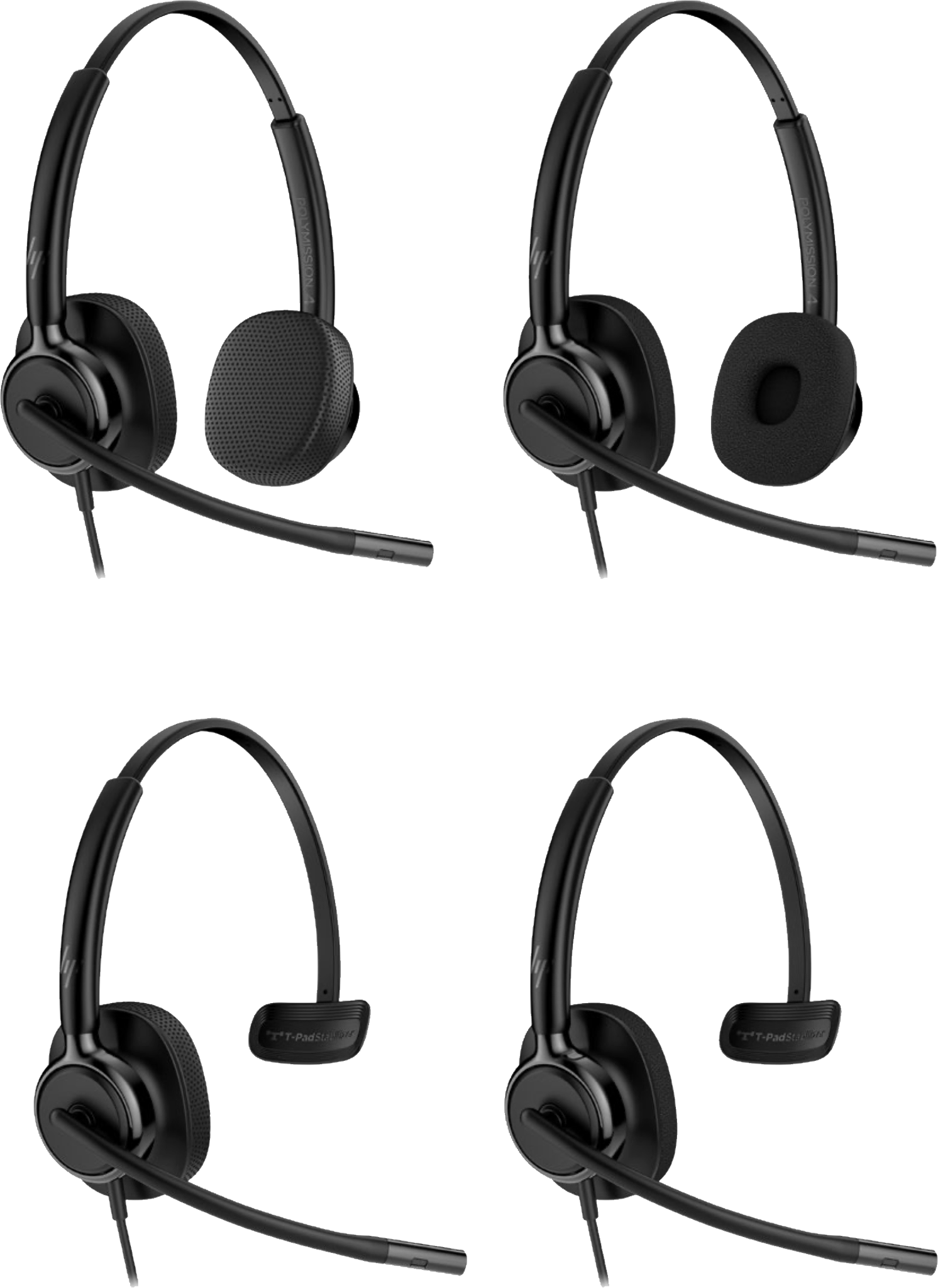 Tai nghe có dây USB thế hệ mới HP Poly Mission 400 Series - Bứt phá hiệu suất làm việc