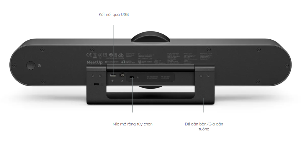 Camera Hội nghị Truyền hình Logitech Meetup (960-001101)
