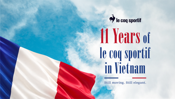 11 YEARS OF LE COQ SPORTIF IN VIETNAM