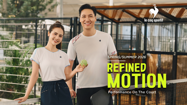 LE COQ SPORTIF PICKLEBALL COLLECTION| REFINED MOTION