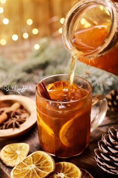 trà cam quế