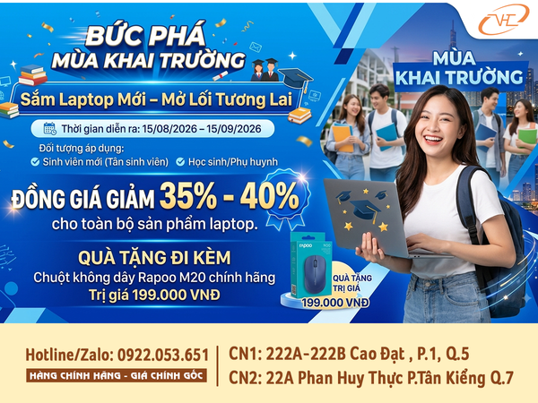 BỨC PHÁ MÙA KHAI TRƯỜNG